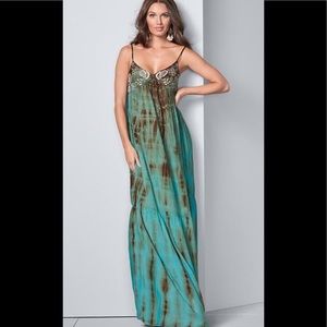 Venus Tie Dye Boho Chic Maxi Dress
